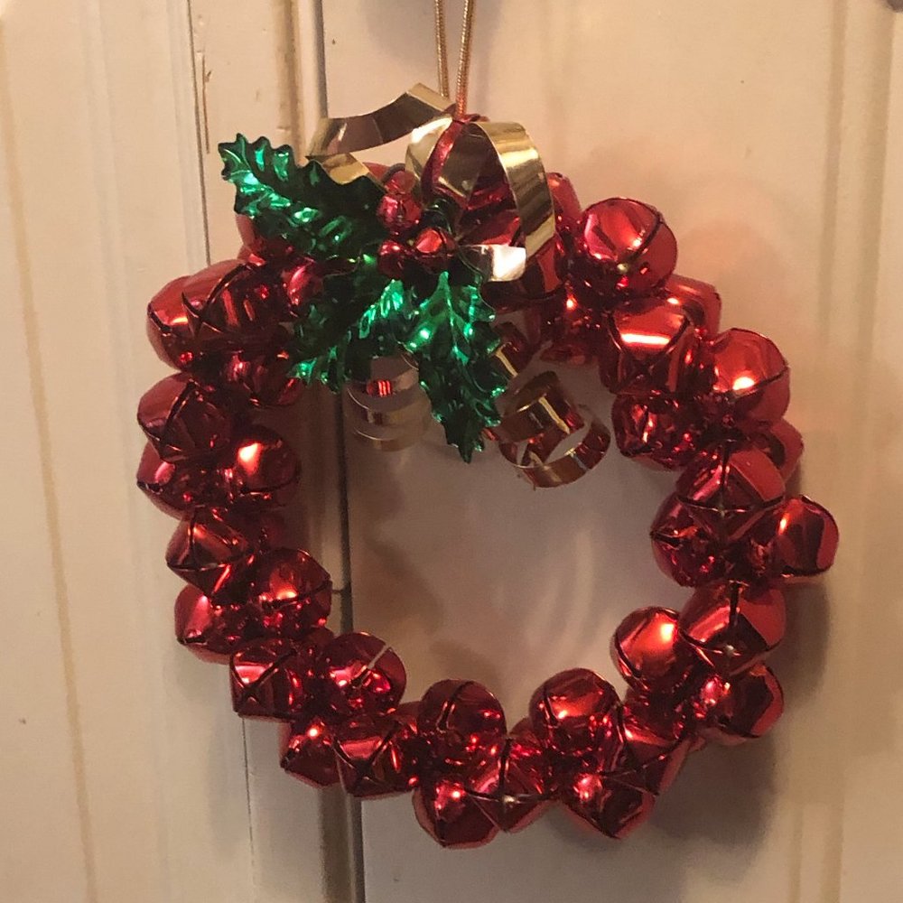 Jingle Bell Metal Wreath